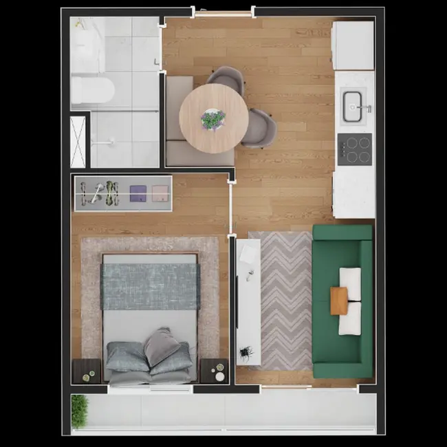 Foto 7 de Apartamento com 1 quarto à venda, 26m2 em Vila Mariana, São Paulo - SP