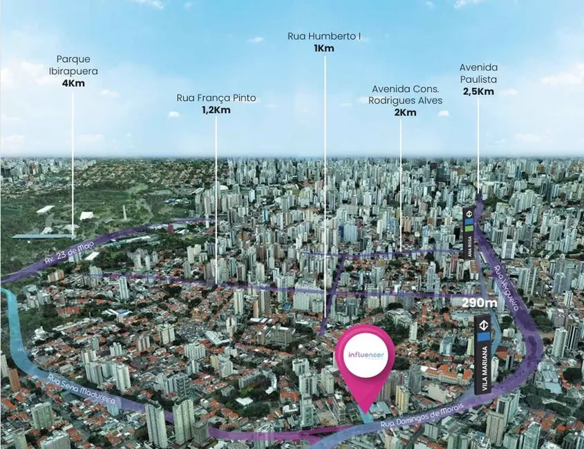 Foto 4 de Apartamento com 1 quarto à venda, 24m2 em Vila Mariana, São Paulo - SP