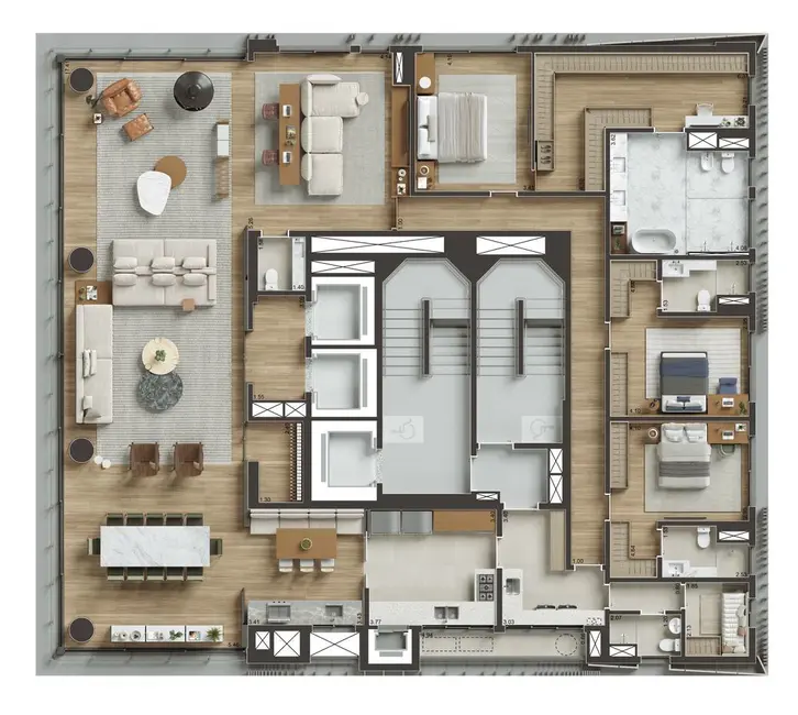 Apartamento com 4 quartos à venda, 317m2 em Moema, São Paulo - SP - imagem 1 Foto 1 de Apartamento com 4 quartos à venda, 317m2 em Moema, São Paulo - SP