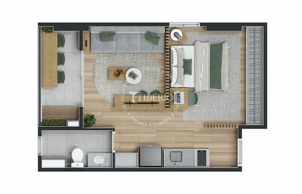 Apartamento com 2 quartos à venda, 42m2 em Mooca, São Paulo - SP - imagem 7 Foto 7 de Apartamento com 2 quartos à venda, 42m2 em Mooca, São Paulo - SP