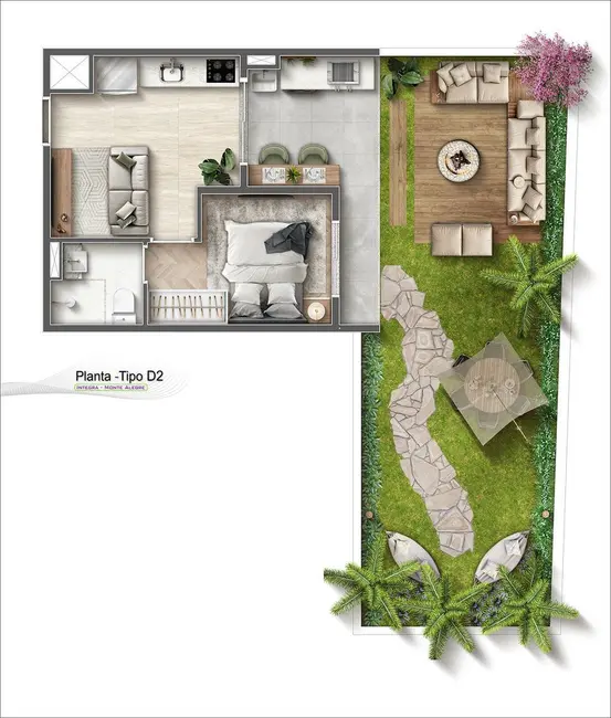 Apartamento com 1 quarto à venda, 27m2 em Perdizes, São Paulo - SP - imagem 7 Foto 7 de Apartamento com 1 quarto à venda, 27m2 em Perdizes, São Paulo - SP