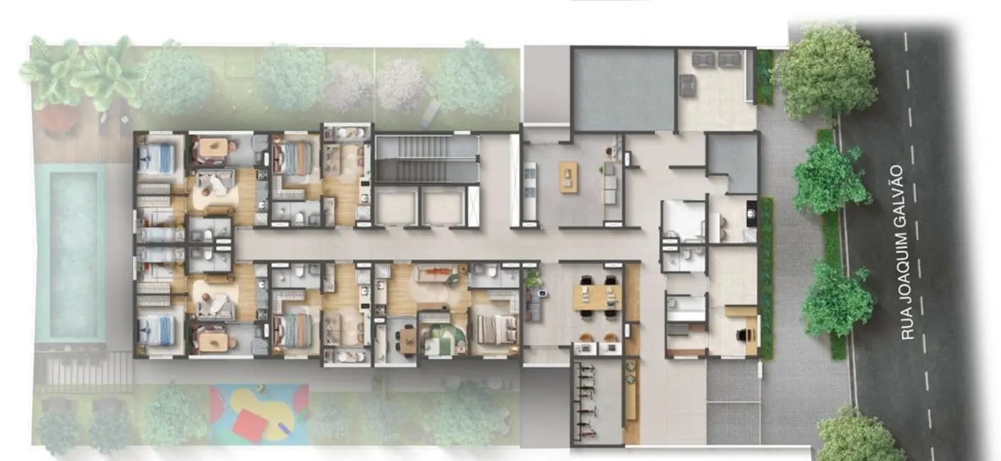Apartamento com 1 quarto à venda, 25m2 em Vila Sônia, São Paulo - SP - imagem 5 Foto 5 de Apartamento com 1 quarto à venda, 25m2 em Vila Sônia, São Paulo - SP