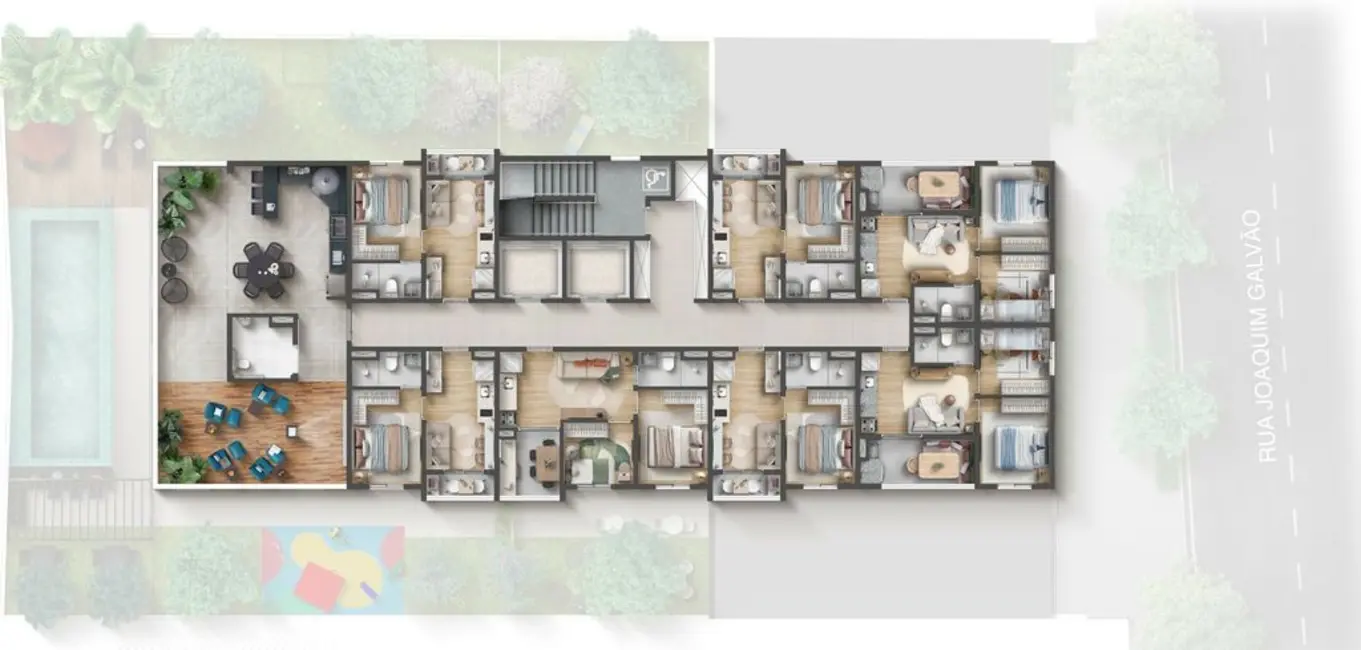 Apartamento com 1 quarto à venda, 25m2 em Vila Sônia, São Paulo - SP - imagem 7 Foto 7 de Apartamento com 1 quarto à venda, 25m2 em Vila Sônia, São Paulo - SP