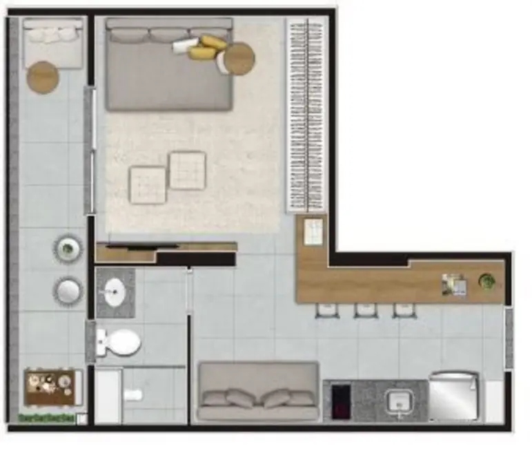 Apartamento com 2 quartos à venda, 60m2 em Quarta Parada, São Paulo - SP - imagem 8 Foto 8 de Apartamento com 2 quartos à venda, 60m2 em Quarta Parada, São Paulo - SP