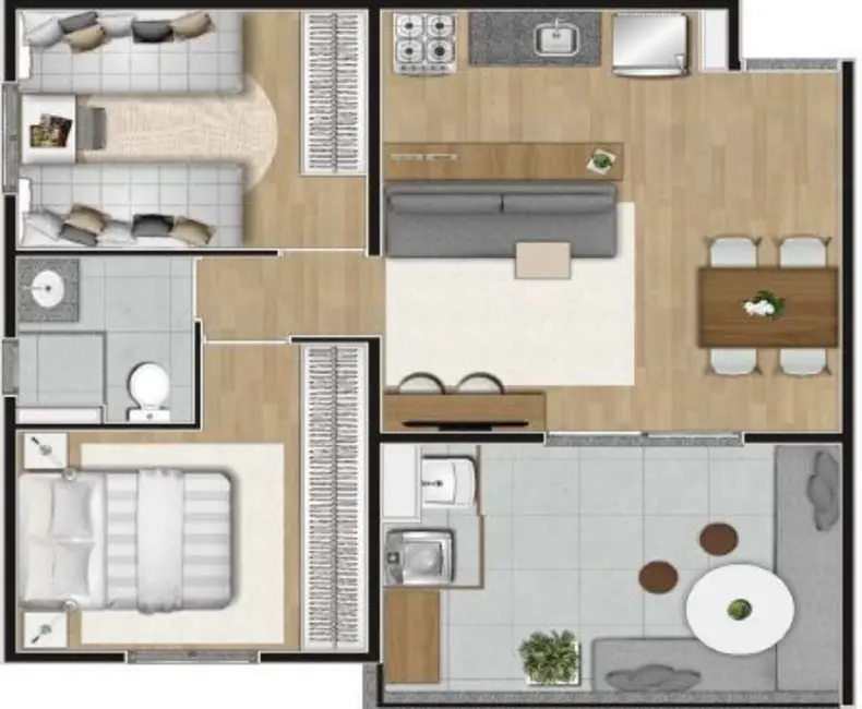 Apartamento com 2 quartos à venda, 60m2 em Quarta Parada, São Paulo - SP - imagem 1 Foto 1 de Apartamento com 2 quartos à venda, 60m2 em Quarta Parada, São Paulo - SP
