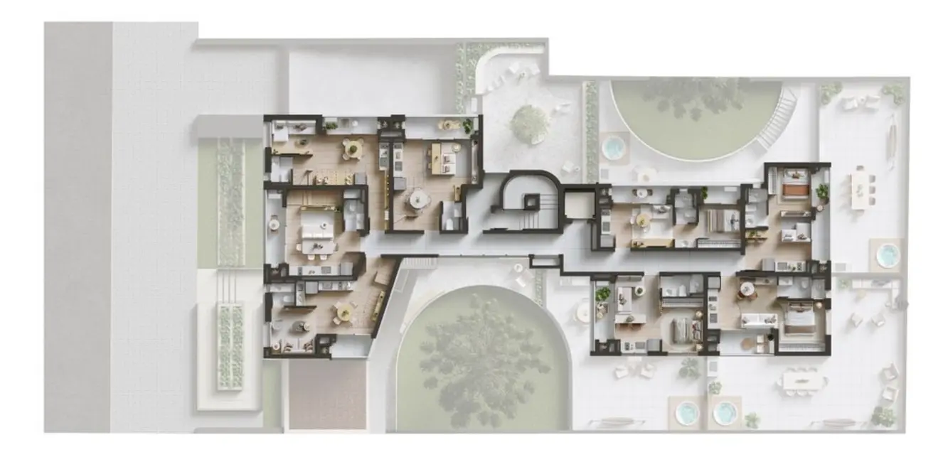 Foto 3 de Apartamento com 3 quartos à venda, 212m2 em Itaim Bibi, São Paulo - SP