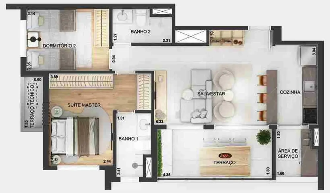 Foto 5 de Kitnet com 1 quarto à venda, 25m2 em Vila Mariana, São Paulo - SP