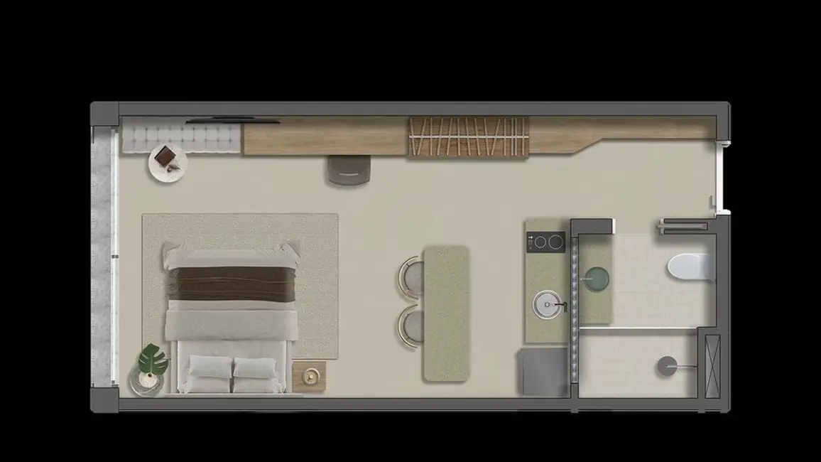 Foto 6 de Apartamento com 1 quarto à venda, 42m2 em Centro, São Paulo - SP