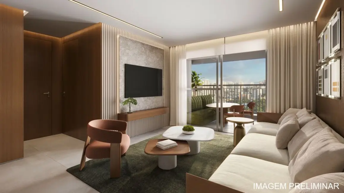 Foto 3 de Apartamento com 2 quartos à venda, 63m2 em Vila Zilda (Tatuapé), São Paulo - SP