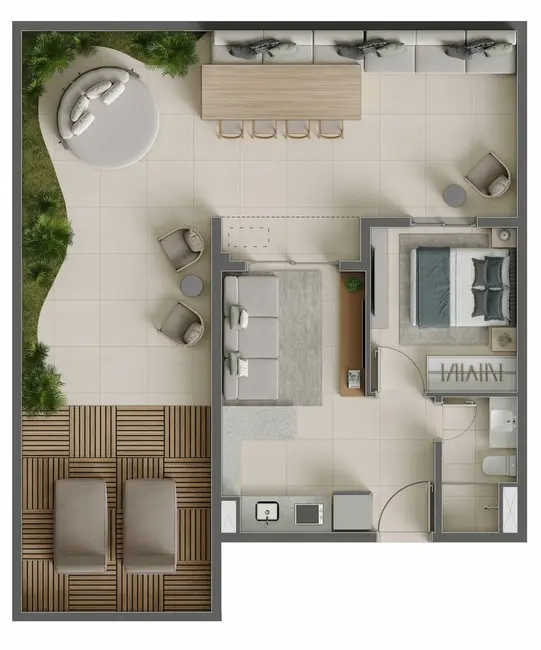 Foto 6 de Apartamento com 1 quarto à venda, 32m2 em Indianópolis, São Paulo - SP