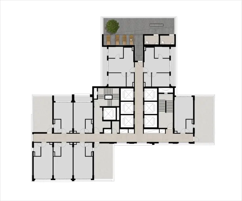 Apartamento com 2 quartos à venda, 43m2 em Bela Vista, São Paulo - SP - imagem 7 Foto 7 de Apartamento com 2 quartos à venda, 43m2 em Bela Vista, São Paulo - SP