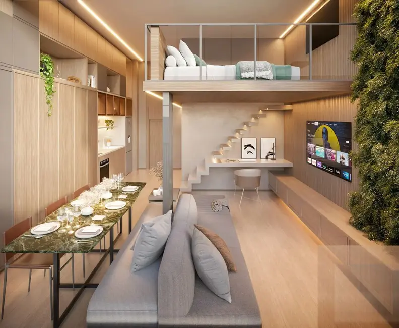 Foto 4 de Loft / Flat com 1 quarto à venda, 24m2 em Vila Mariana, São Paulo - SP