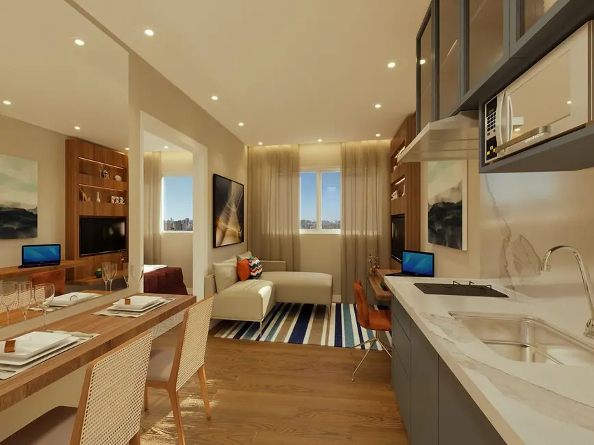 Apartamento com 1 quarto à venda, 24m2 em Vila Mascote, São Paulo - SP - imagem 4 Foto 4 de Apartamento com 1 quarto à venda, 24m2 em Vila Mascote, São Paulo - SP