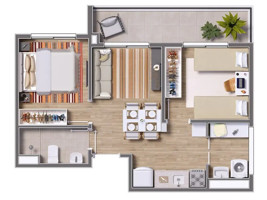 Foto 3 de Apartamento com 1 quarto à venda, 24m2 em Vila Mascote, São Paulo - SP