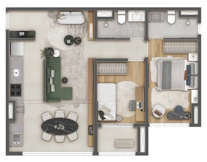 Foto 7 de Apartamento com 1 quarto à venda, 33m2 em Jardim das Acácias, São Paulo - SP
