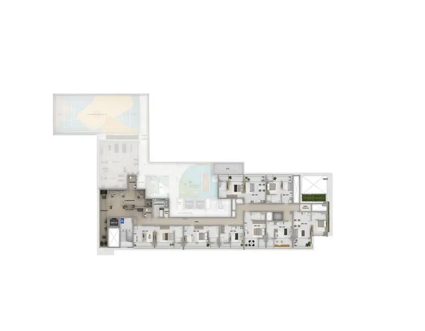 Foto 3 de Kitnet com 1 quarto à venda, 30m2 em Moema, São Paulo - SP