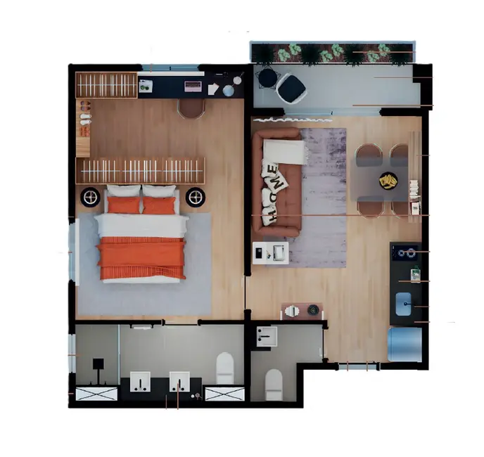 Foto 3 de Kitnet com 1 quarto à venda, 23m2 em Moema, São Paulo - SP