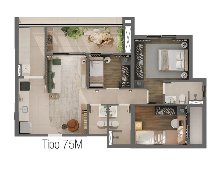 Foto 5 de Apartamento com 2 quartos à venda, 40m2 em Pinheiros, São Paulo - SP
