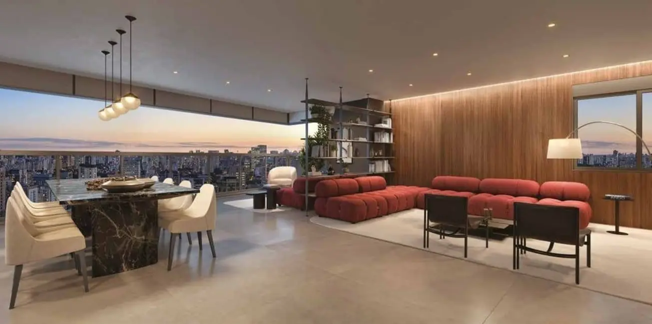 Apartamento com 3 quartos à venda, 262m2 em Chácara Santo Antônio (Zona Sul), São Paulo - SP - imagem 5 Foto 5 de Apartamento com 3 quartos à venda, 262m2 em Chácara Santo Antônio (Zona Sul), São Paulo - SP