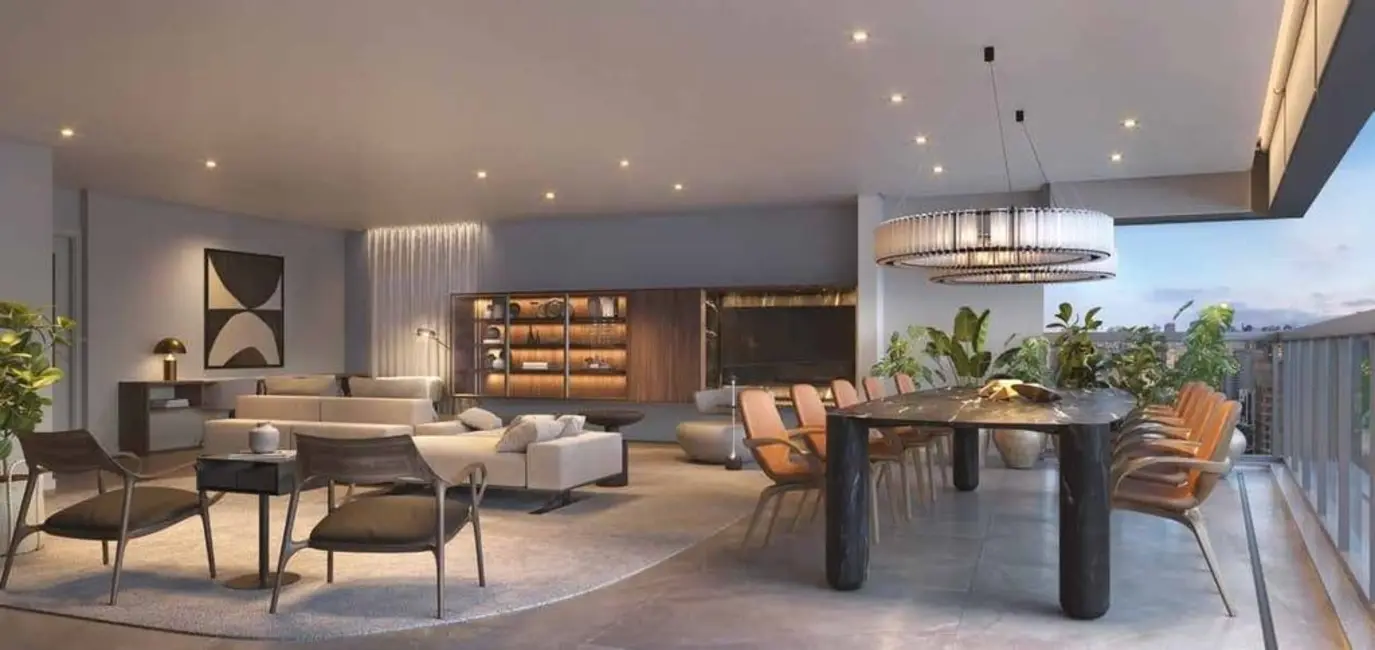 Apartamento com 3 quartos à venda, 262m2 em Chácara Santo Antônio (Zona Sul), São Paulo - SP - imagem 9 Foto 9 de Apartamento com 3 quartos à venda, 262m2 em Chácara Santo Antônio (Zona Sul), São Paulo - SP