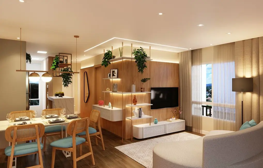 Foto 3 de Apartamento com 2 quartos à venda, 45m2 em Vargem Grande Paulista - SP