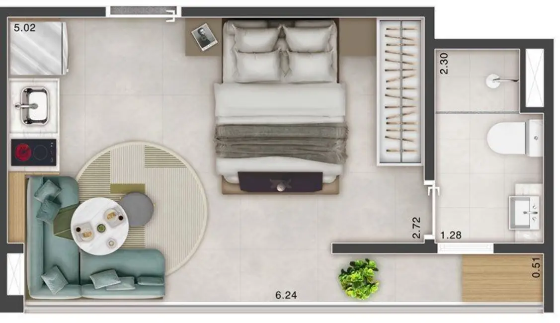Kitnet com 1 quarto à venda, 26m2 em Vila Mariana, São Paulo - SP - imagem 1 Foto 1 de Kitnet com 1 quarto à venda, 26m2 em Vila Mariana, São Paulo - SP