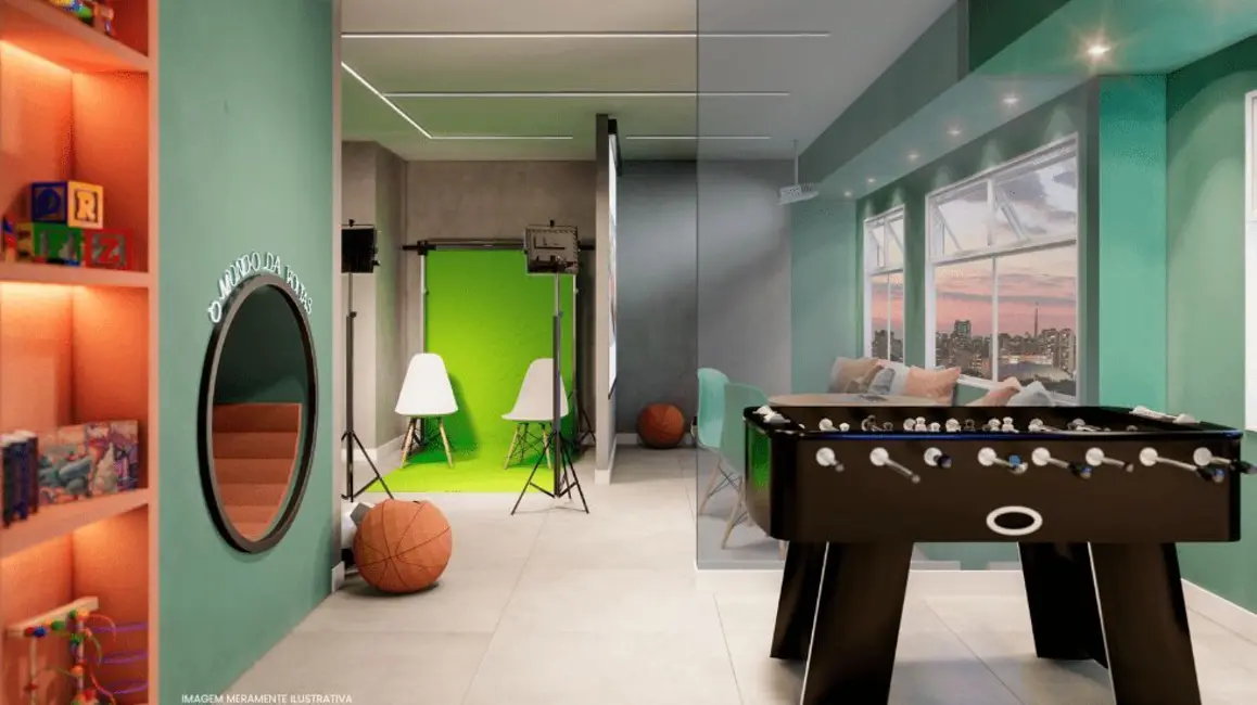 Apartamento com 1 quarto à venda, 27m2 em Tatuapé, São Paulo - SP - imagem 6 Foto 6 de Apartamento com 1 quarto à venda, 27m2 em Tatuapé, São Paulo - SP
