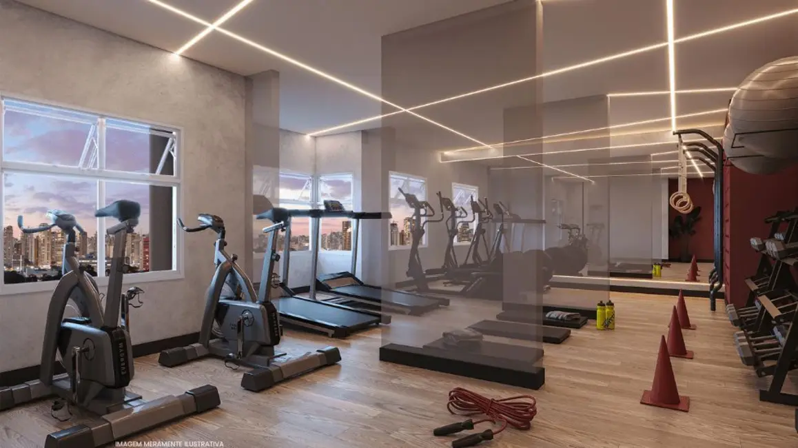 Apartamento com 1 quarto à venda, 27m2 em Tatuapé, São Paulo - SP - imagem 3 Foto 3 de Apartamento com 1 quarto à venda, 27m2 em Tatuapé, São Paulo - SP