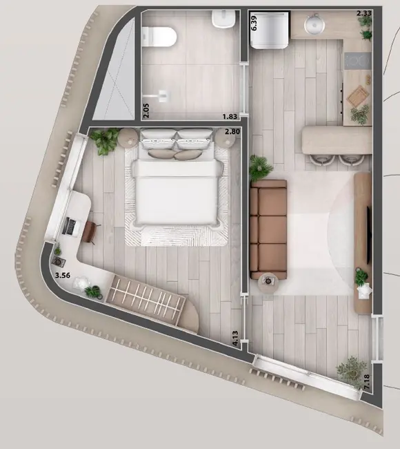 Foto 4 de Kitnet com 1 quarto à venda, 21m2 em Pinheiros, São Paulo - SP