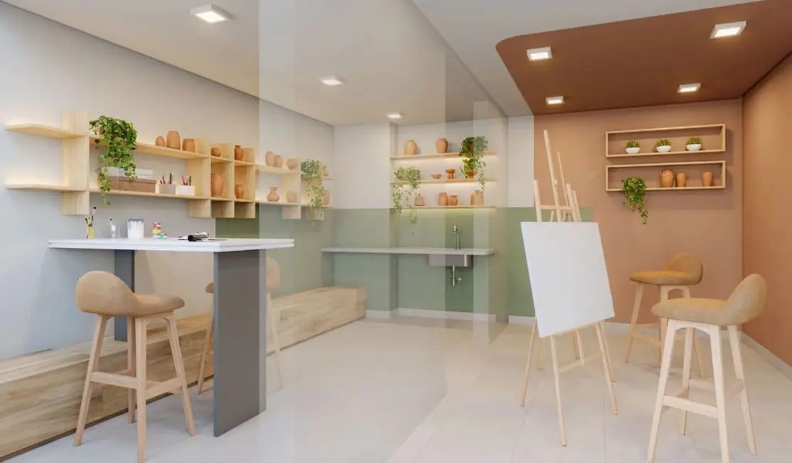 Apartamento com 2 quartos à venda, 31m2 em Campo Grande, São Paulo - SP - imagem 7 Foto 7 de Apartamento com 2 quartos à venda, 31m2 em Campo Grande, São Paulo - SP