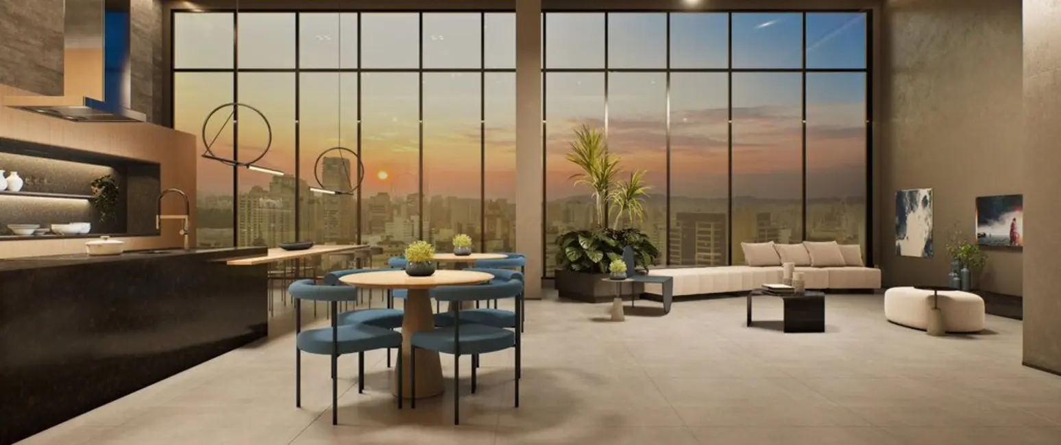 Kitnet com 1 quarto à venda, 34m2 em Chácara Santo Antônio (Zona Sul), São Paulo - SP - imagem 4 Foto 4 de Kitnet com 1 quarto à venda, 34m2 em Chácara Santo Antônio (Zona Sul), São Paulo - SP