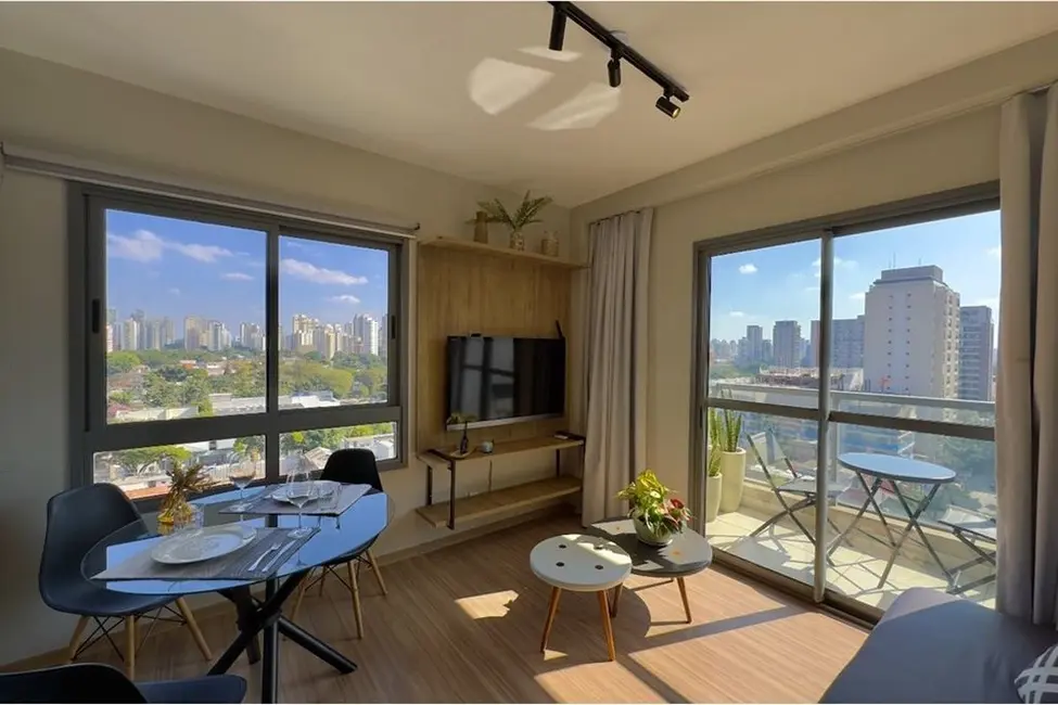 Apartamento com 1 quarto à venda, 37m2 em Moema, São Paulo - SP - imagem 1 Foto 1 de Apartamento com 1 quarto à venda, 37m2 em Moema, São Paulo - SP