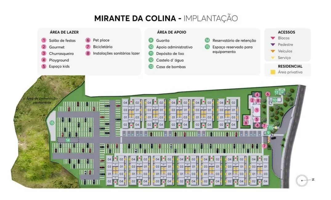 Foto 3 de Apartamento com 2 quartos à venda, 40m2 em Mandi, Itaquaquecetuba - SP