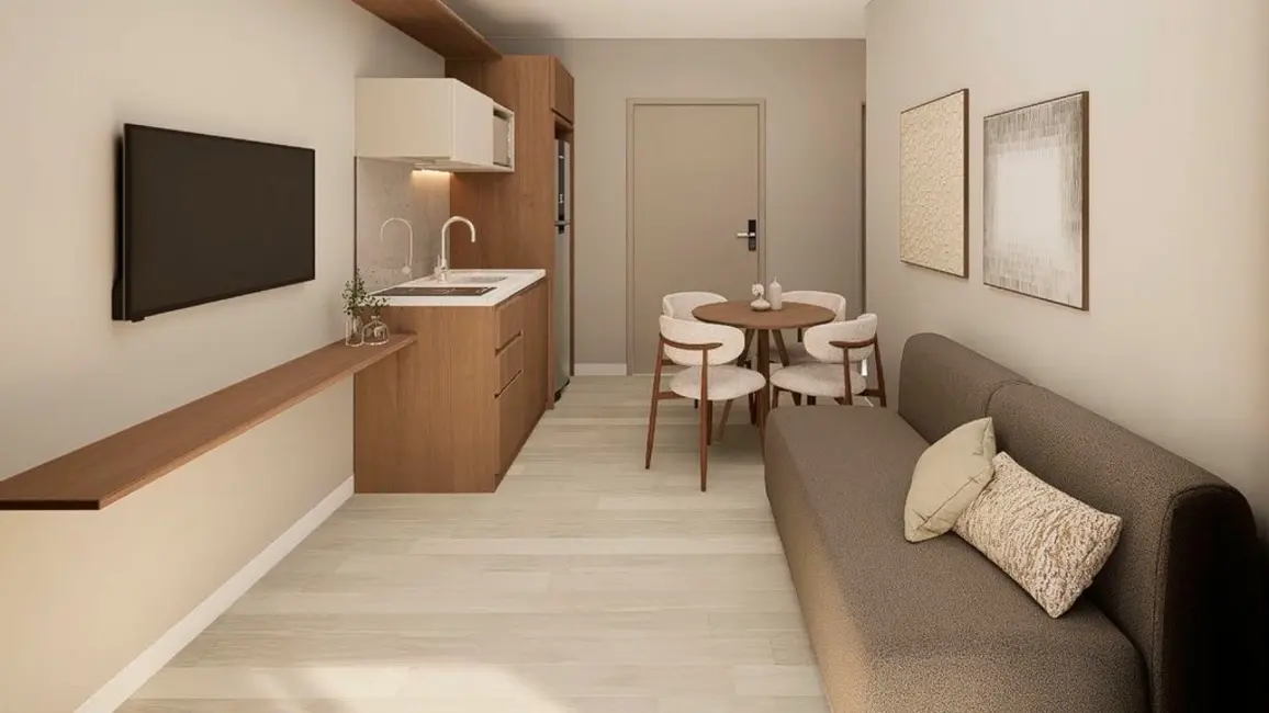 Foto 5 de Apartamento com 1 quarto à venda, 37m2 em Moema, São Paulo - SP