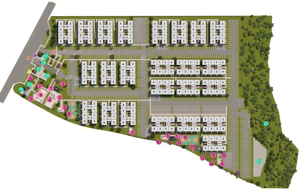 Foto 5 de Apartamento com 2 quartos à venda, 58m2 em Jardim Santa Inês, Suzano - SP