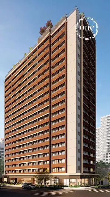 Foto 1 de Apartamento com 1 quarto à venda, 34m2 em Indianópolis, São Paulo - SP