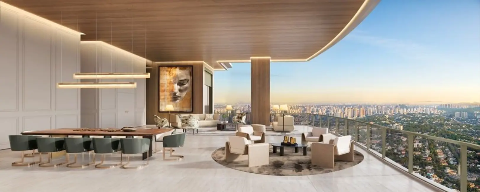 Foto 7 de Apartamento com 4 quartos à venda, 348m2 em Jardim Guedala, São Paulo - SP