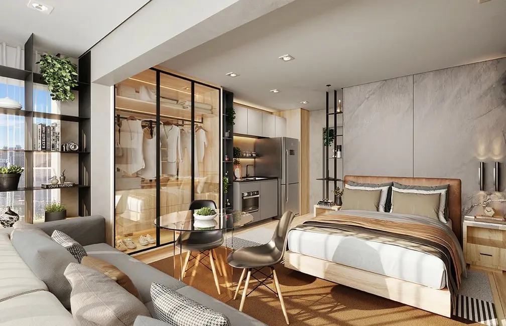 Apartamento com 1 quarto à venda, 35m2 em Vila Buarque, São Paulo - SP - imagem 7 Foto 7 de Apartamento com 1 quarto à venda, 35m2 em Vila Buarque, São Paulo - SP