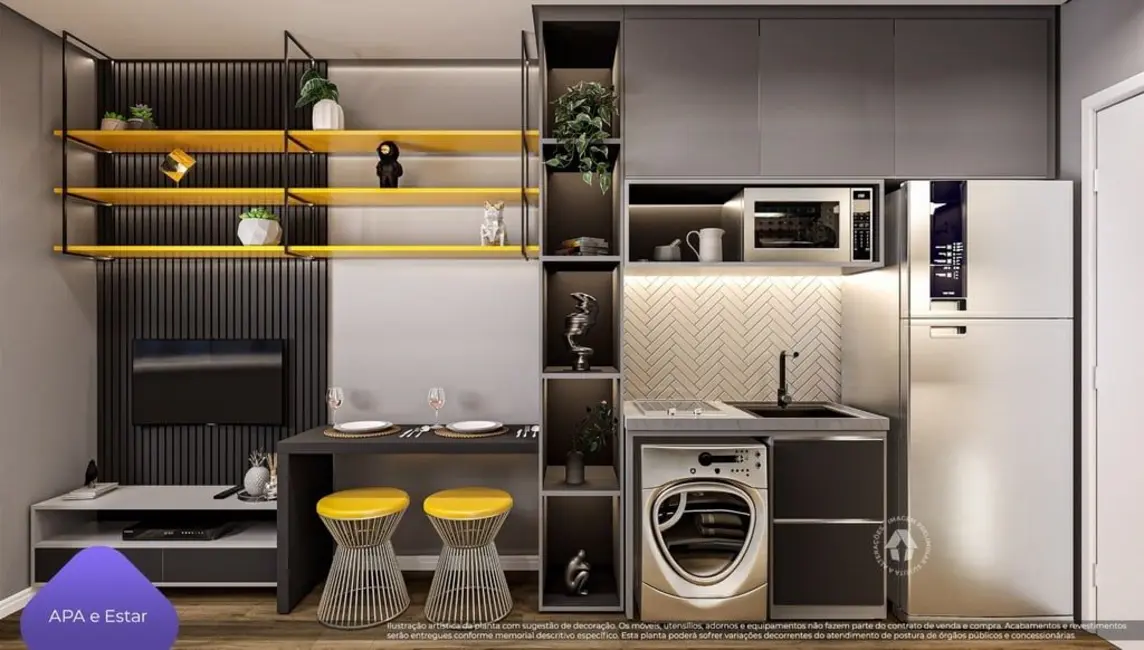 Foto 4 de Cobertura com 1 quarto à venda, 67m2 em Vila das Belezas, São Paulo - SP