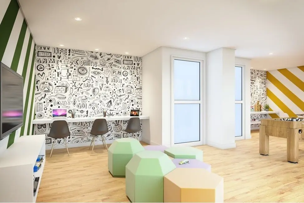 Foto 2 de Apartamento com 2 quartos à venda, 53m2 em Medeiros, Jundiai - SP