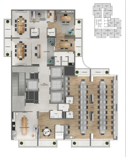 Foto 5 de Sala Comercial à venda, 33m2 em Centro, Campinas - SP