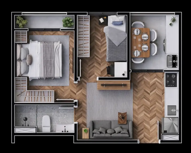 Foto 4 de Apartamento com 1 quarto à venda, 32m2 em Vila Sônia, São Paulo - SP