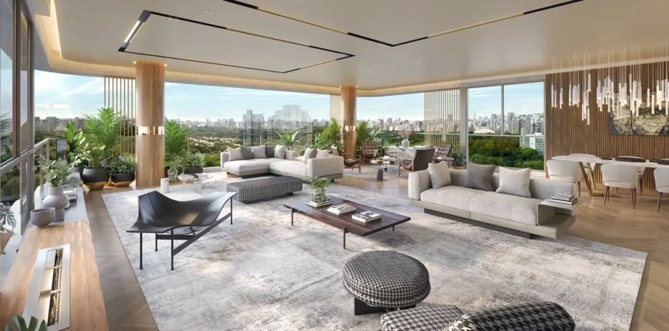 Apartamento com 4 quartos à venda, 254m2 em Ibirapuera, São Paulo - SP - imagem 6 Foto 6 de Apartamento com 4 quartos à venda, 254m2 em Ibirapuera, São Paulo - SP