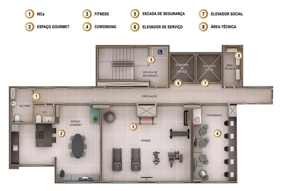 Kitnet com 1 quarto à venda, 22m2 em Brooklin Novo, São Paulo - SP - imagem 1 Foto 1 de Kitnet com 1 quarto à venda, 22m2 em Brooklin Novo, São Paulo - SP