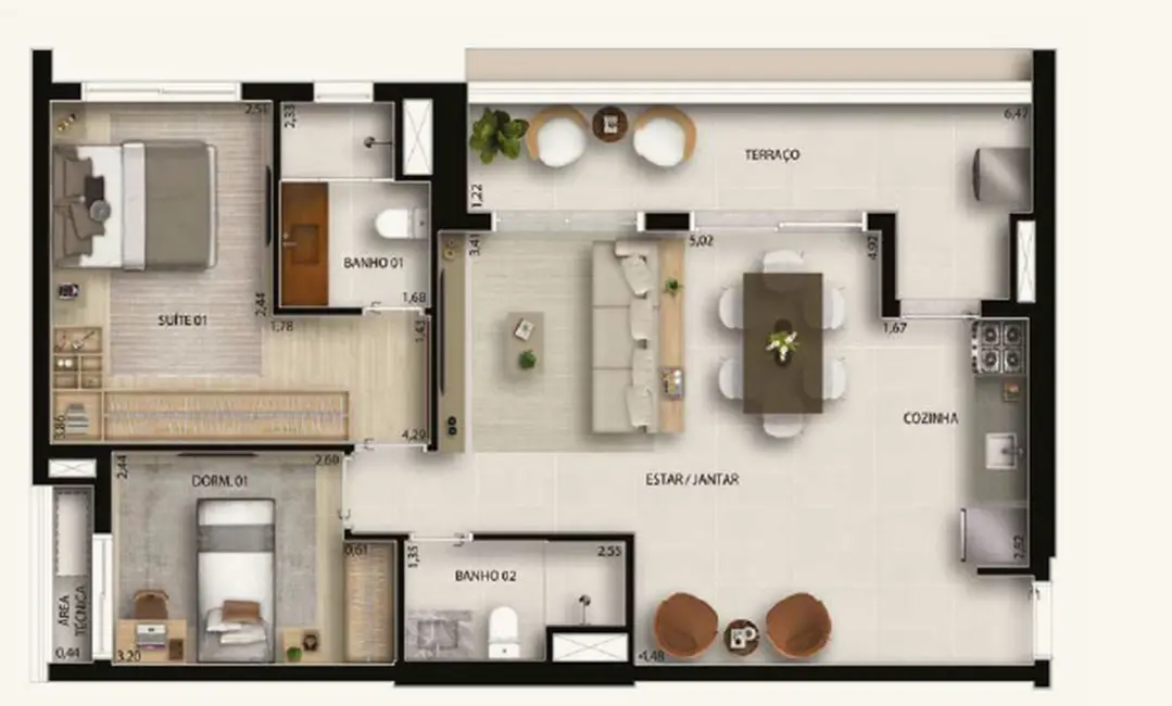 Foto 4 de Apartamento com 2 quartos à venda, 61m2 em Lapa, São Paulo - SP