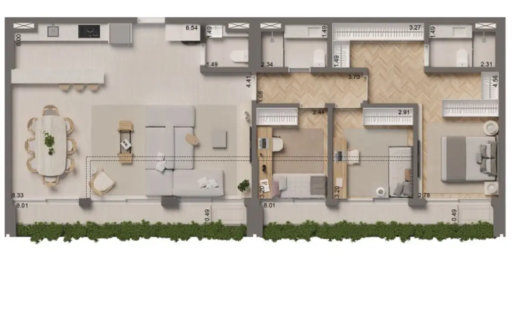 Kitnet com 1 quarto à venda, 31m2 em Jardins, São Paulo - SP - imagem 3 Foto 3 de Kitnet com 1 quarto à venda, 31m2 em Jardins, São Paulo - SP