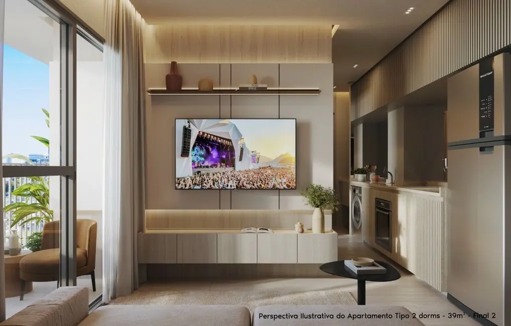 Apartamento com 1 quarto à venda, 29m2 em Chácara Santo Antônio (Zona Sul), São Paulo - SP - imagem 6 Foto 6 de Apartamento com 1 quarto à venda, 29m2 em Chácara Santo Antônio (Zona Sul), São Paulo - SP