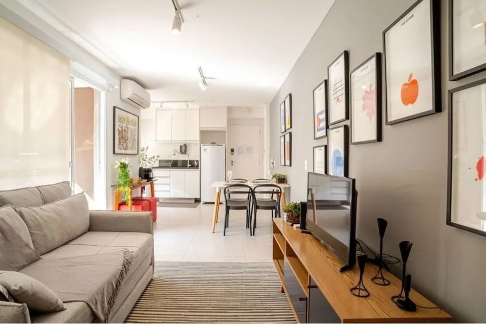 Foto 1 de Apartamento com 1 quarto à venda, 48m2 em Consolação, São Paulo - SP