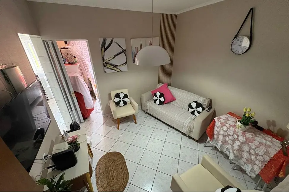 Foto 1 de Apartamento com 1 quarto à venda, 34m2 em Itararé, Sao Vicente - SP