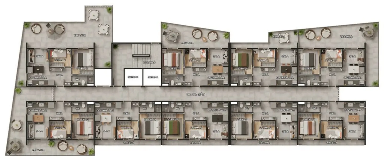 Apartamento com 2 quartos à venda, 39m2 em Vila Ré, São Paulo - SP - imagem 2 Foto 2 de Apartamento com 2 quartos à venda, 39m2 em Vila Ré, São Paulo - SP